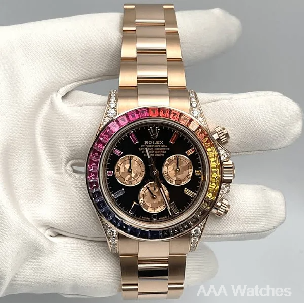 Rolex Daytona Rose Gold Rainbow | 40mm | 116595RBOW-0001