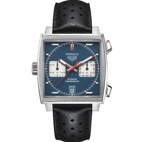 Tag Heuer Watch Monaco Caliber 11 Automatic Blue Dial 39mm