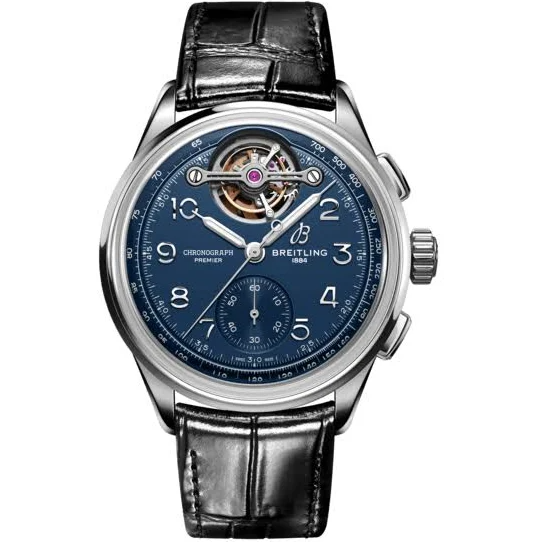 Breitling Premier B21 Chronograph Tourbillon 42 Willy Breitling, Platinum